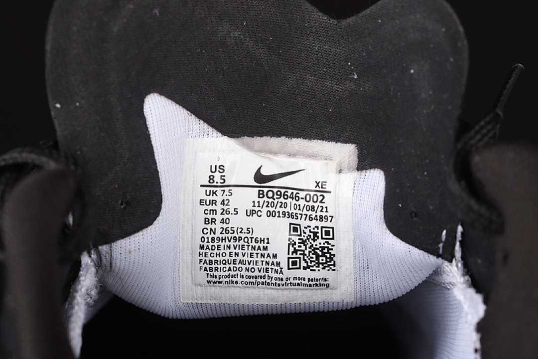 Nike [BQ9646-002]-[AIR ZOOM PEGASUS 37 BLACK/BLACK/WHITE]-[WOMAN:36-39]-[MAN:40-45] - Image 6