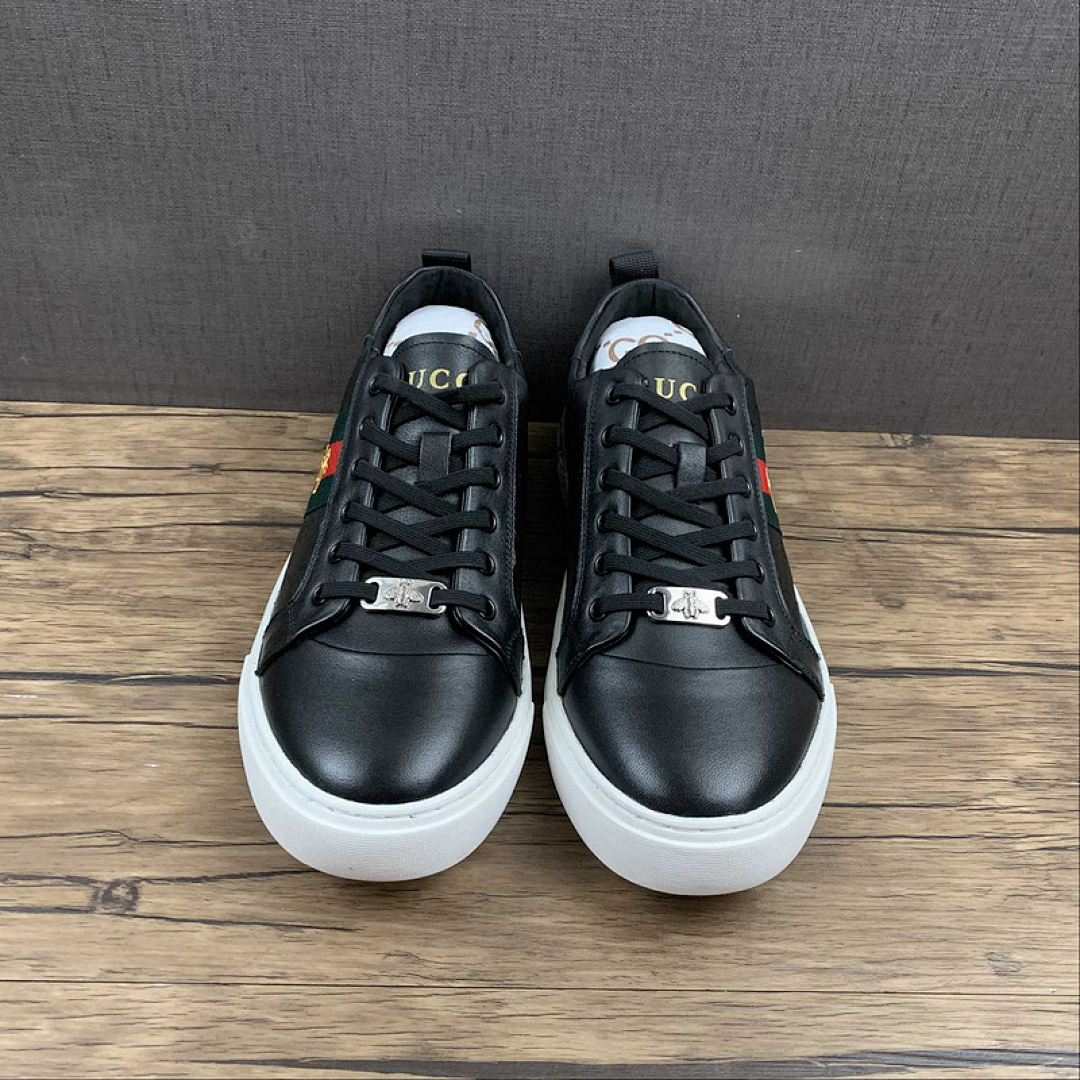 Gucci [431942 02JPO 60539]-[GU*CCI CASUAL SNEAKERS BLACK/GREEN/GOLD-RED]-[MAN:38-44] - Image 13