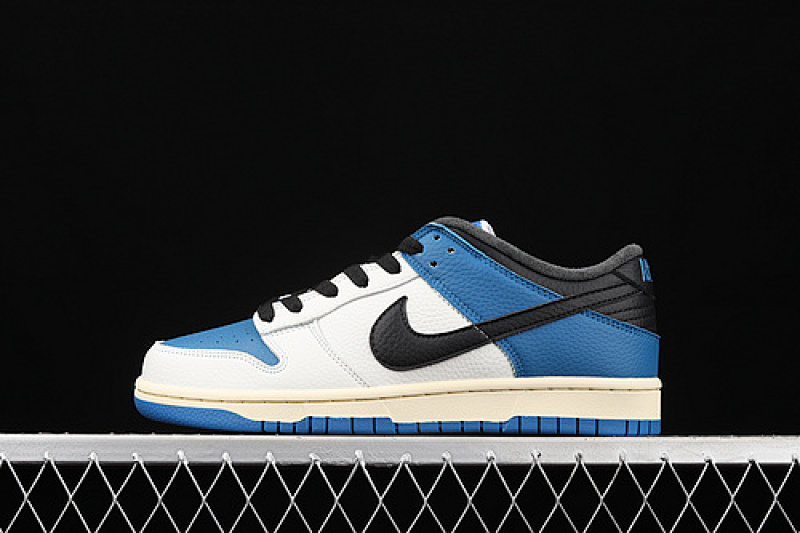 Nike SB DUNK LOW WHITE/ROYAL BLUE/BLACK · DH0957-105, photo 1