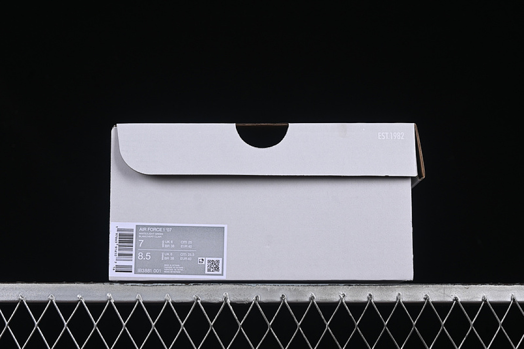 Nike [IB3881-001]-[AIR FORCE 1 07 LOW WHITE/GREY/GREEN]-[WOMAN:36-39]-[MAN:40-45] - Image 12