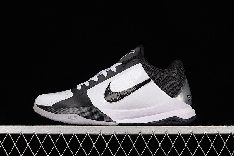 Nike Nike ZOOM KOBE 5 TB WHITE/BLACK/METALLIC SILVER · 407710-100, photo 1