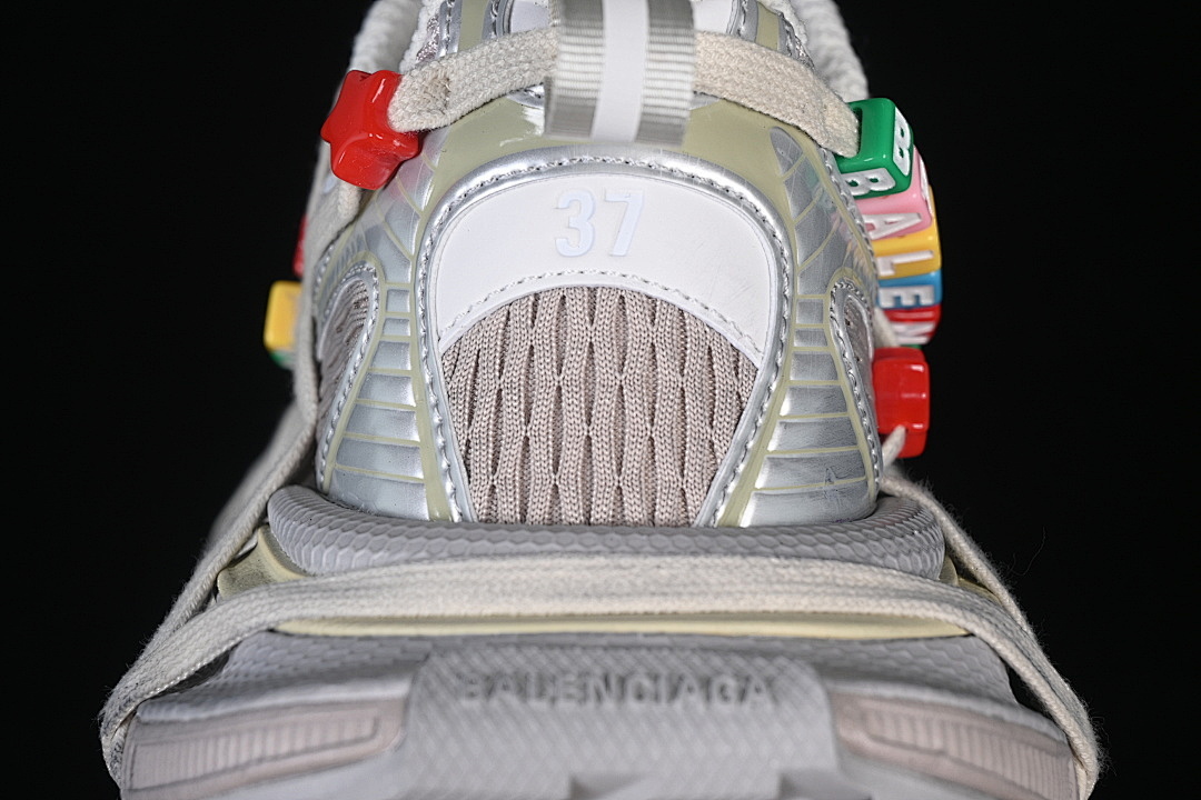 Balenciaga [W3XBD9188]-[EXTREME LACES FASHIONABLE RUNNING SHOES GREY/WHITE]-[WOMAN:35-39]-[MAN:40-46] - Image 8