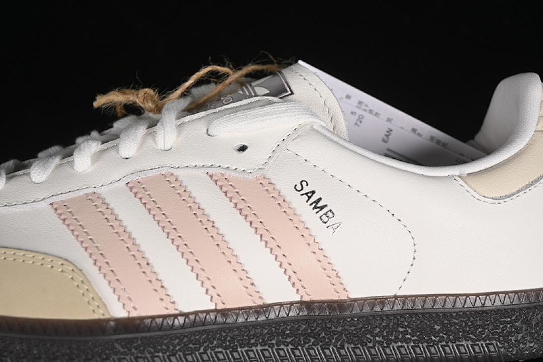 Adidas [IH2751]-[SAMBA VEGAN CLOUD WHITE/WONDER QUARTZ/WONDER WHITE]-[WOMAN:36-42] - Image 8