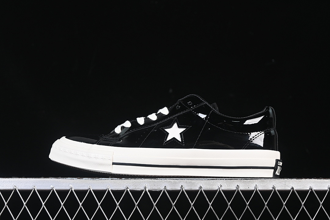 Converse [A17901C]-[ONE STAR PRO RETRO CASUAL SKATE SHOES BLACK/WHITE]-[WOMAN:35-39.5]-[MAN:40-44], photo 1