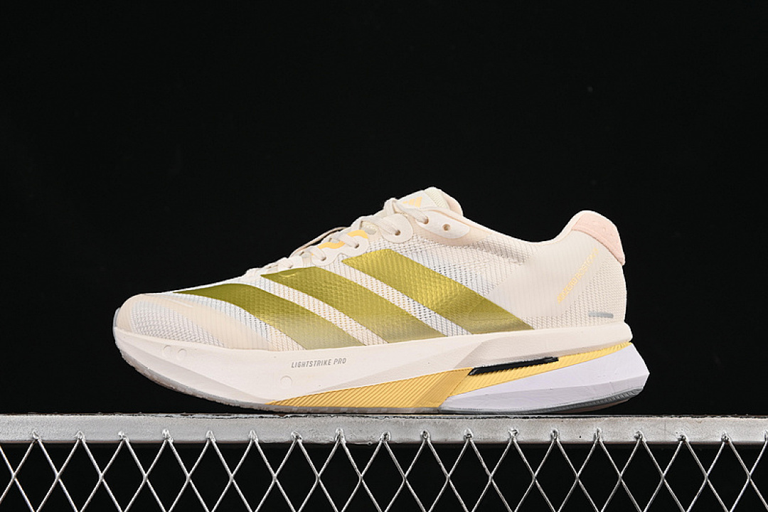 On Running [JS4952]-[ADIZERO BOSTON 13 BEIGE/GOLD]-[WOMAN:36-39]-[MAN:40-46] - Image 2
