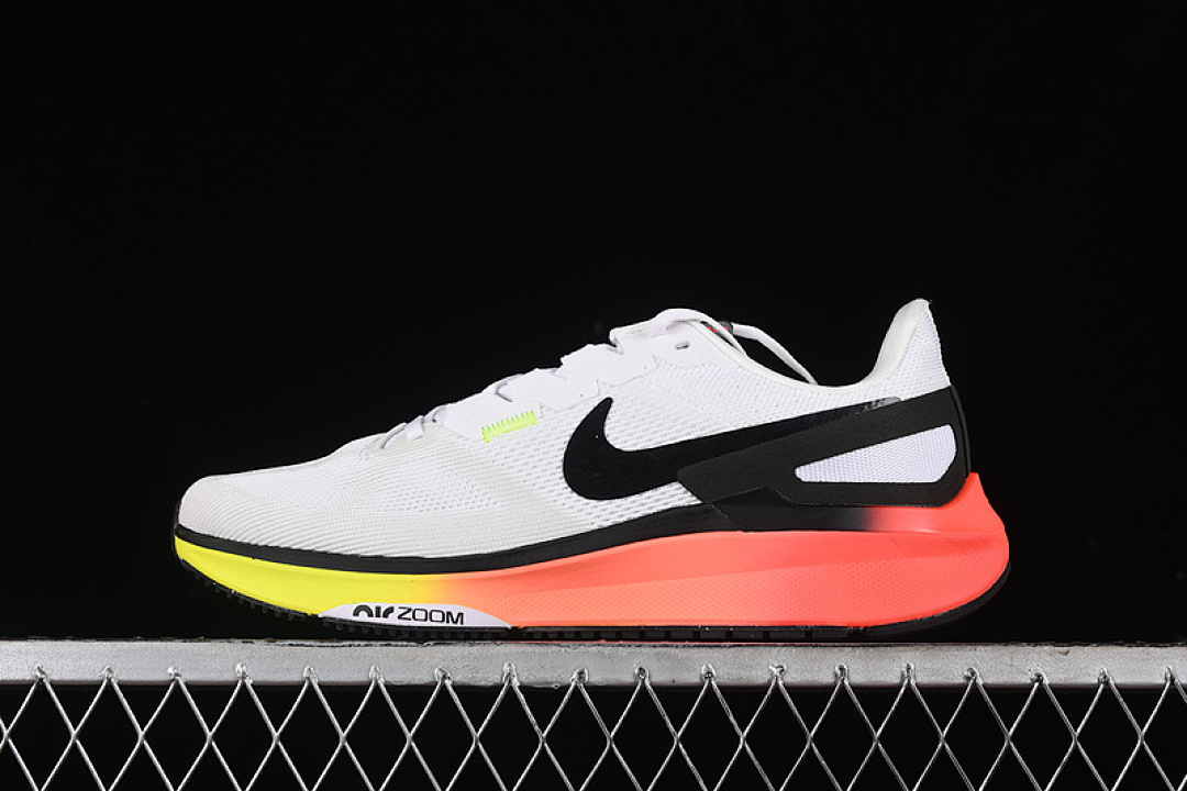 AIR ZOOM STRUCTURE 25 2024 WHITE/BRIGHT CRIMSON/VOLT/BLACK · HF4913-100, photo 1