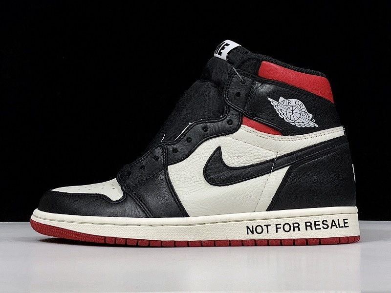 Jordan AIR Jordan 1 RETRO HIGH NOT FOR RESALE VARSITY RED/BLACK · 861428-106, photo 1