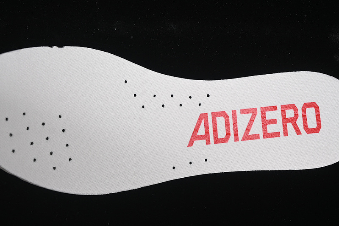 Adidas [JR6363]-[ADIZERO ADIOS 4 M WHITE/GREY/RED]-[WOMAN:36-39]-[MAN:40-45] - Image 4