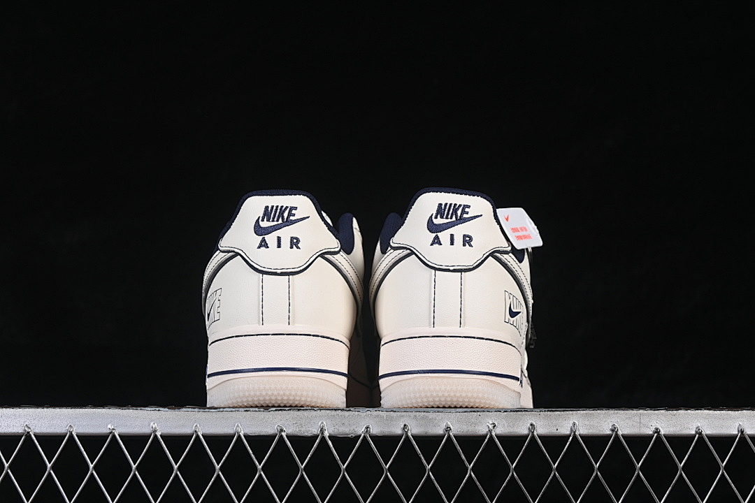 Nike [SM6668-131]-[AIR FORCE 1 07 LOW CASUAL SNEAKERS WHITE/BLACK/WHITE]-[WOMAN:36-39]-[MAN:40-45] - Image 14