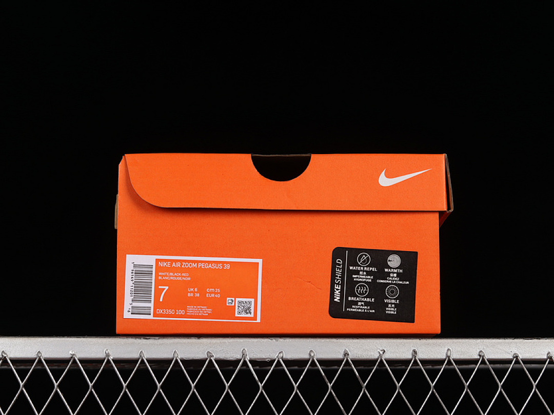 Nike [DX3350-100]-[AIR ZOOM PEGASUS 39 WHITE/BRIGHT CRIMSON/BLACK/VOLT]-[MAN:39-45] - Image 10
