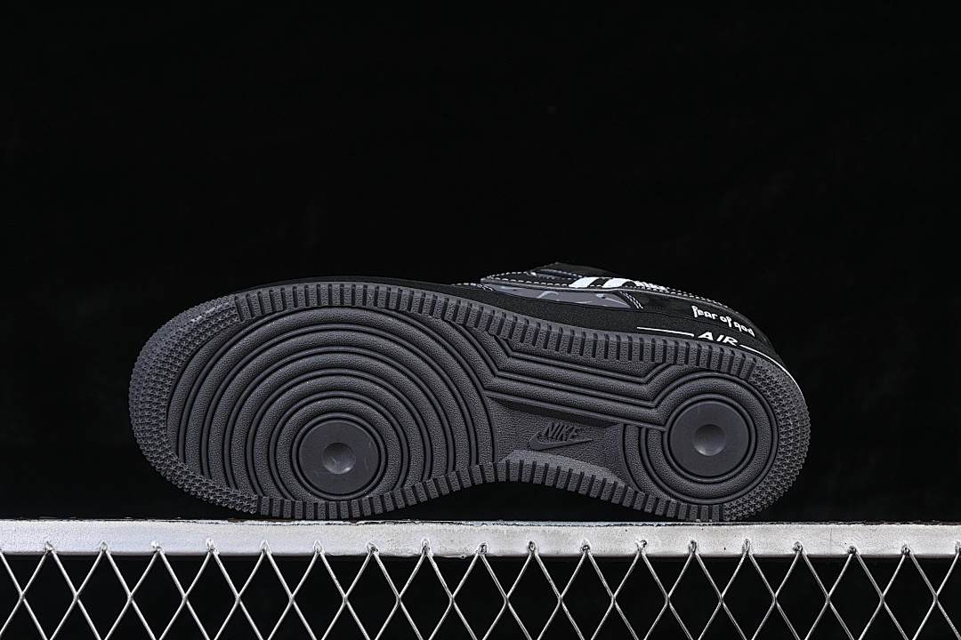 Nike [DD8585-200]-[AIR FORCE 1 07 LOW CASUAL SNEAKERS BLACK/DARK GREY]-[WOMAN:36-39]-[MAN:40-45] - Image 14