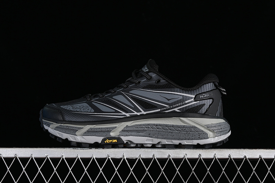 Hoka [1126851 BCSTL]-[HOKA MAFATE SPEED 2 BLACK/GREY]-[WOMAN:36-39]-[MAN:40-45] - Image 2