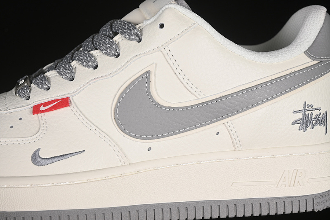 Nike [CS5288-008]-[AIR FORCE 1 07 LOW WHITE/GREY]-[WOMAN:36-39]-[MAN:40-45] - Image 8