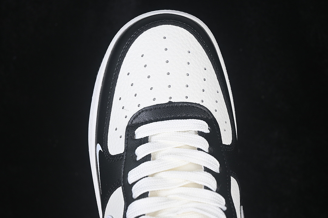 Nike [WY0655-114]-[AIR FORCE 1 07 LOW CASUAL SNEAKERS BLACK/WHITE]-[WOMAN:36-39]-[MAN:40-45] - Image 9