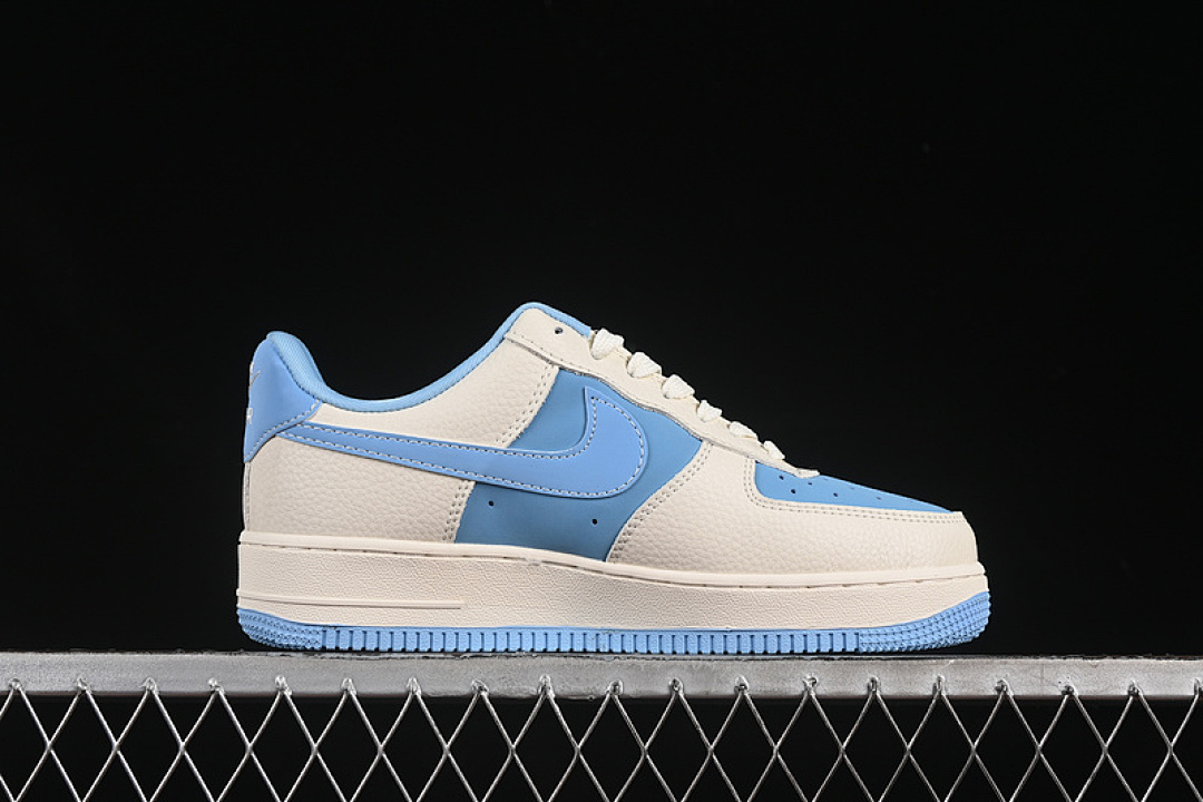 Nike [DF0188-067]-[AIR FORCE 1 07 LOW WHITE/BLUE]-[WOMAN:36-39]-[MAN:40-45] - Image 13