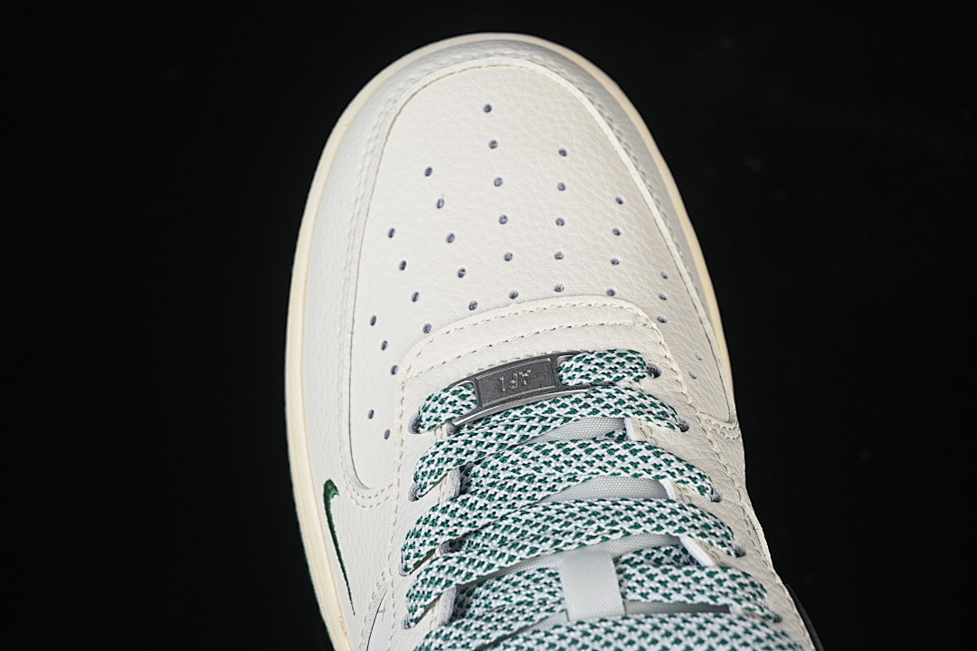 Nike [QW5606-260]-[AIR FORCE 1 07 LOW WHITE/GREY/GREEN]-[WOMAN:36-39]-[MAN:40-45] - Image 10