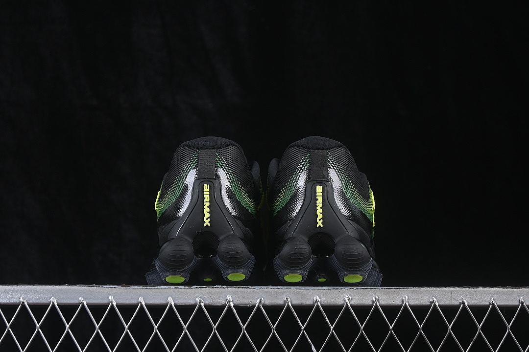 Unbranded [IQ7634-001]-[AIR LIQUID MAX AIR CUSHION SHOES GRASS GREEN/BLACK]-[WOMAN:36-39]-[MAN:40-45] - Image 13