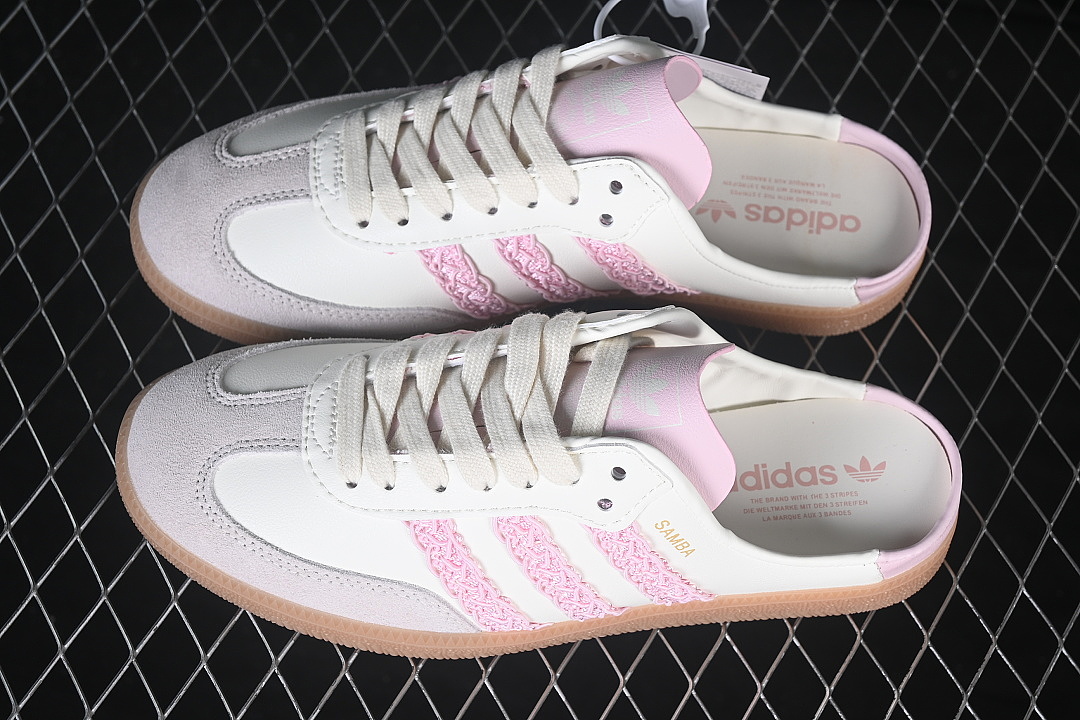 Adidas [HP5052]-[SAMBA JANE MARY LAZY LIFE SHOES LIGHT PINK/PINK]-[WOMAN:36-39]-[MAN:40-42] - Image 10