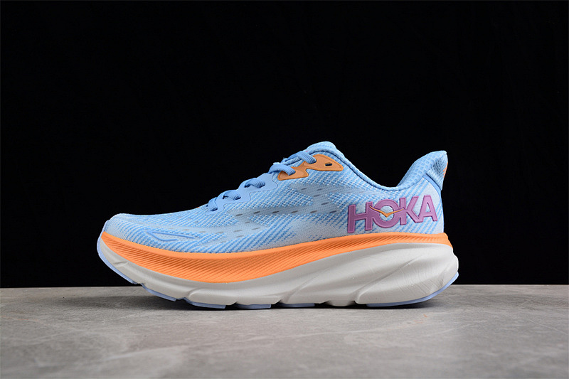 On Running On Running OKA ONE 9 CUSHIONED RUNNING SHOES BLUE/ORANGE · 1127896, photo 1