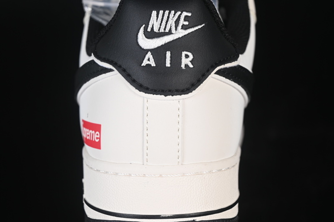 Nike [JP8028-059]-[AIR FORCE 1 07 LOW CASUAL SNEAKERS BLACK/WHITE]-[WOMAN:36-39]-[MAN:40-45] - Image 6