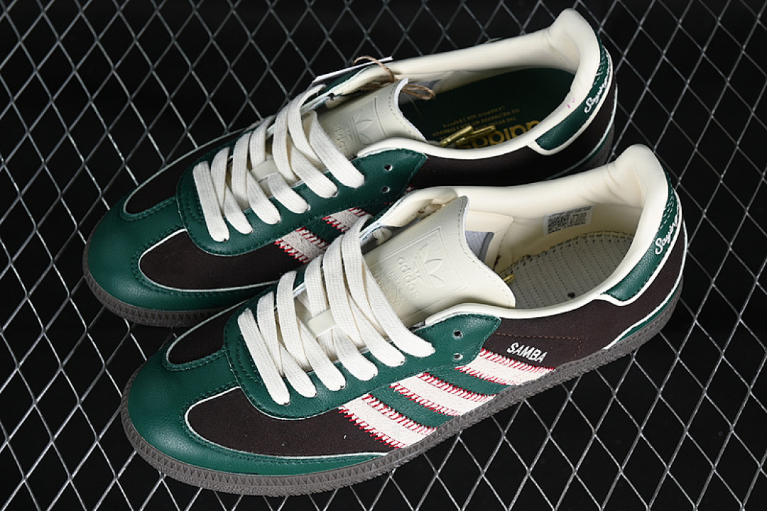 Adidas [ID6022]-[WALES BONNER SAMBA NOTITLE GREEN/BROWN]-[WOMAN:36-39]-[MAN:40-45] - Image 11
