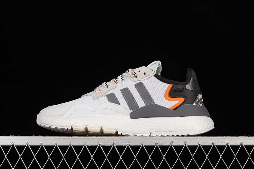 NITE JOGGER BOOST SHOES COOL GREY/CLOUD WHITE/CORE BLACK · FW6713, photo 1