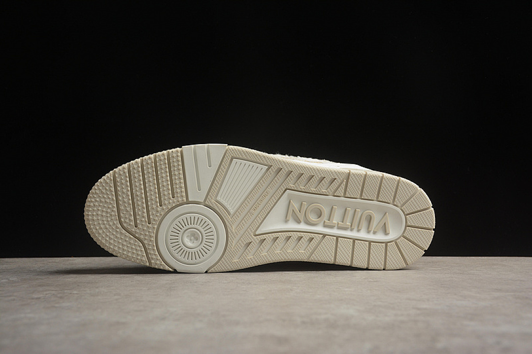 Louis Vuitton [LOUIS VUITTON TRAINER SNEAKER LOW L*V WHITE/GREY]-[WOMAN:35-39]-[MAN:40-45] - Image 11