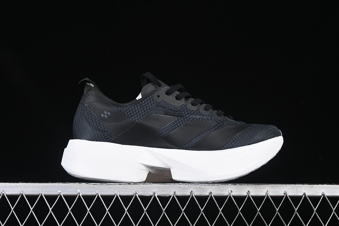 Adidas [JR6360]-[ADIZERO ADIOS 4 M BLACK/WHITE]-[WOMAN:36-39]-[MAN:40-45] - Image 16