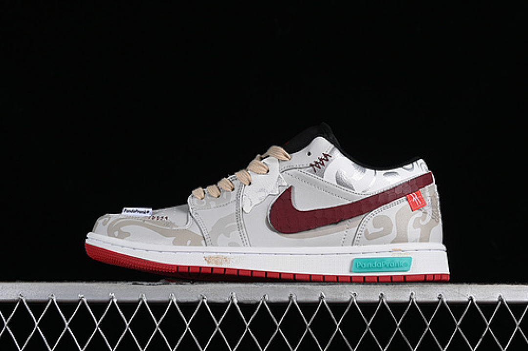 Jordan [553558-066]-[AIR JORDAN 1 LOW ALTERNATE BRED TOE BLACK/GYM RED/WHITE]-[UNISEX:35.5-47.5], photo 1