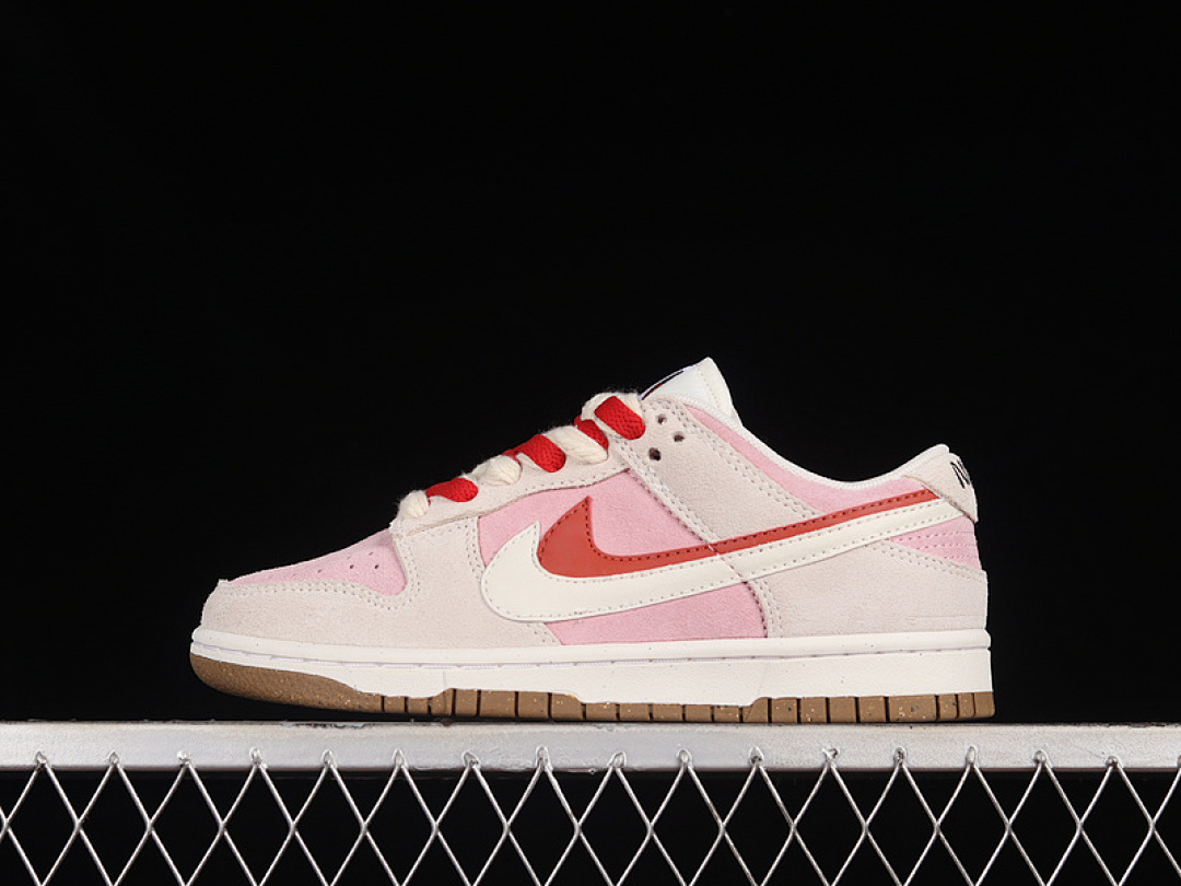 Unbranded [DO9457-100]-[SB DUNK LOW SE 85 WHITE/PINK/RED/GREY]-[WOMAN:36-40], photo 1