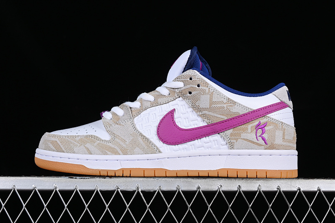 Purple [FZ5251-001]-[RAYSSA LEAL SB DUNK LOW PURE PLATINUM/DEEP ROYAL BLUE/VIVID PURPLE/WHITE/YELLOW], photo 1