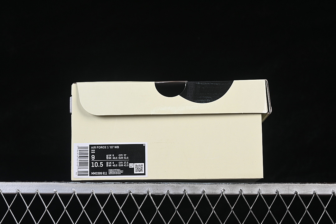 Nike [MM3399-811]-[AIR FORCE 1 07 LOW CASUAL SNEAKERS WHITE/BLACK/GREY]-[WOMAN:36-39]-[MAN:40-45] - Image 12