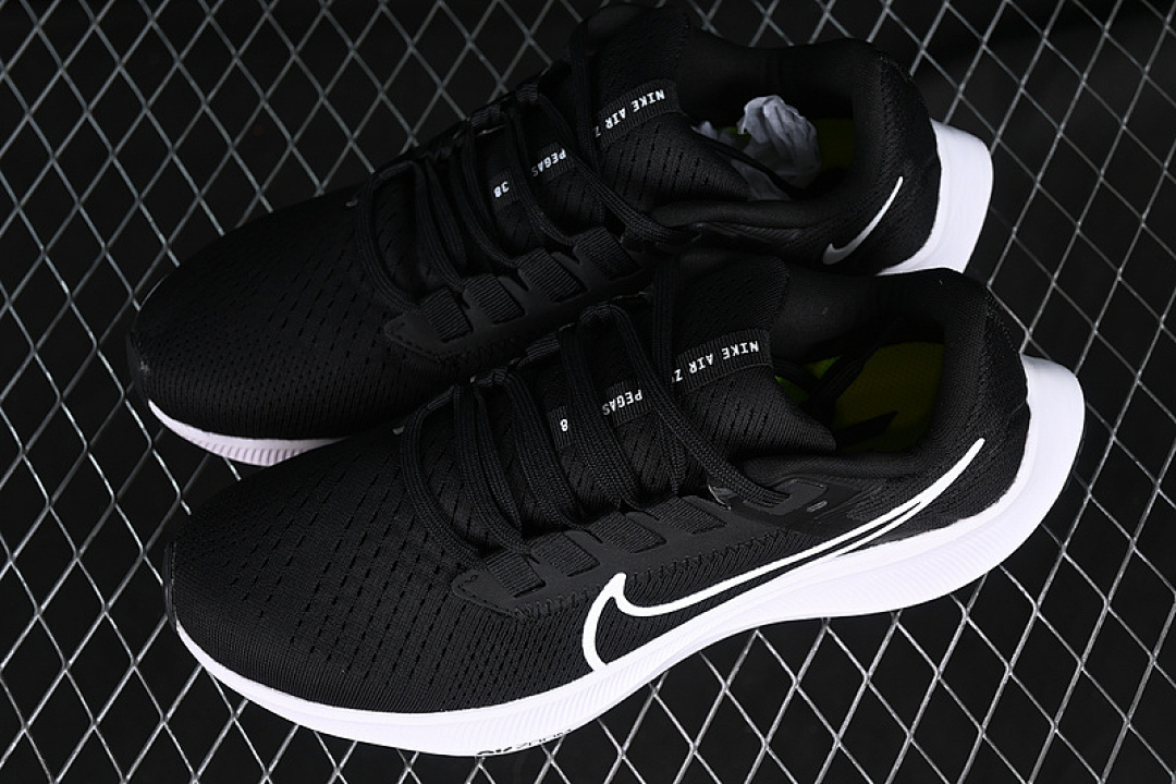 Nike [CW7356-002]-[AIR ZOOM PEGASUS 38 WHITE/BLACK]-[WOMAN:36-39]-[MAN:40-45] - Image 11