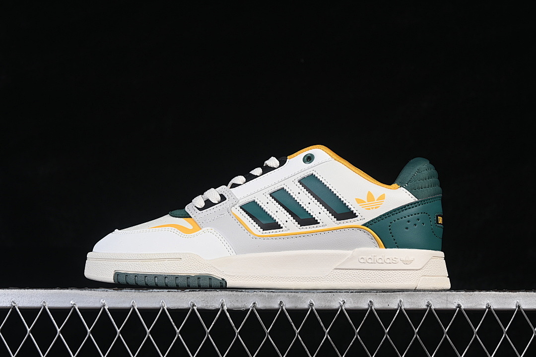 ORIGINALS DROP STEP 2.0 CASUAL SNEAKERS GREEN/WHITE/ORANGE · IG1907, photo 1
