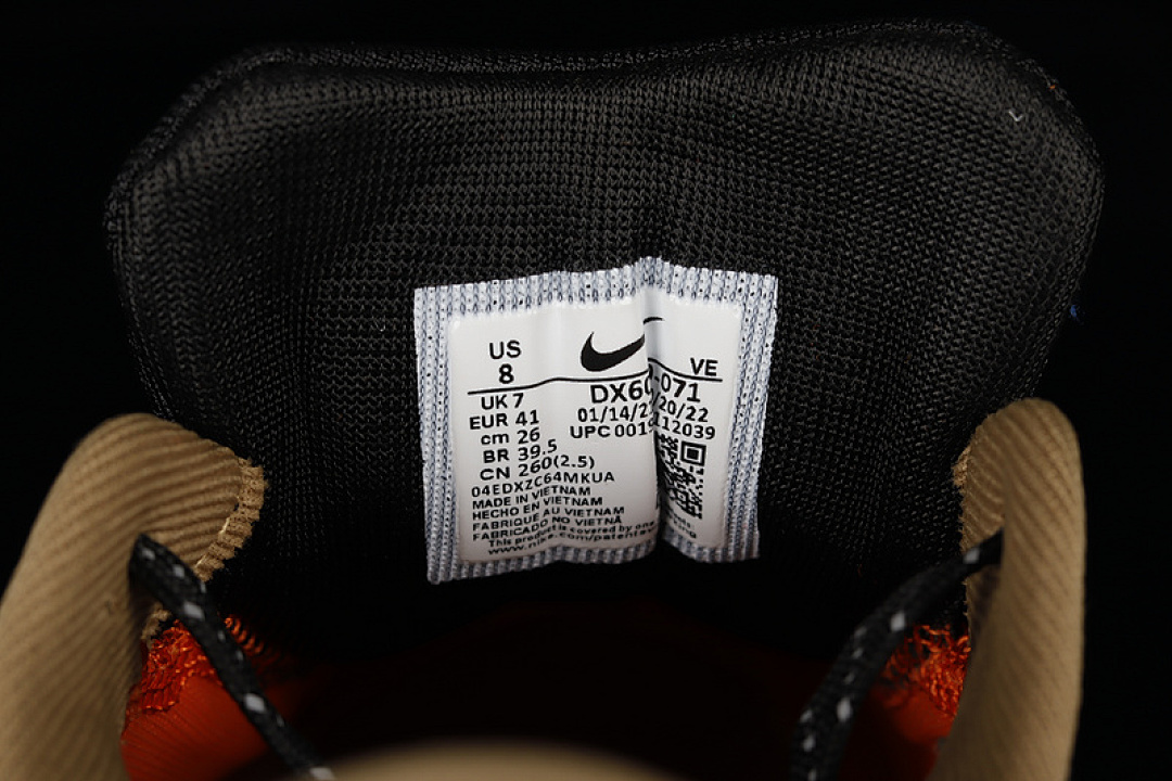 Nike [DX6039-071]-[AIR ZOOM PEGASUS 39 BLACK/BEIGE-ORANGE]-[MAN:39-45] - Image 5