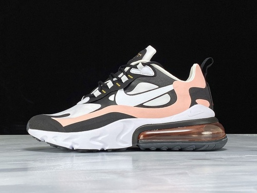 Unbranded [AT6174-005]-[AIR MAX 270 REACT BLACK/WHITE-BLEACHED CORAL-METALLIC GOLD]-[UNISEX:36-45], photo 1