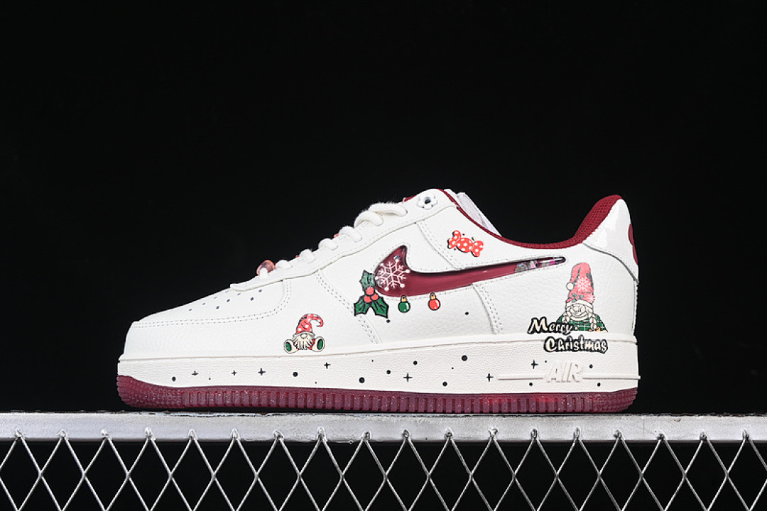 Nike [FZ5068-616]-[AIR FORCE 1 07 LOW GRANDMA CHRISTMAS WHITE/RED/GREEN]-[WOMAN:36-39]-[MAN:40-45], photo 1