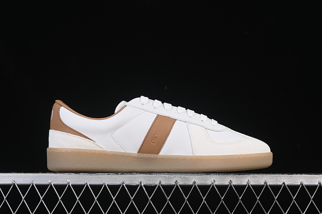 Dior [LOW-TOP DERBY SHOES WHITE/BROWN/WHITE]-[WOMAN:39]-[MAN:40-45] - Image 15