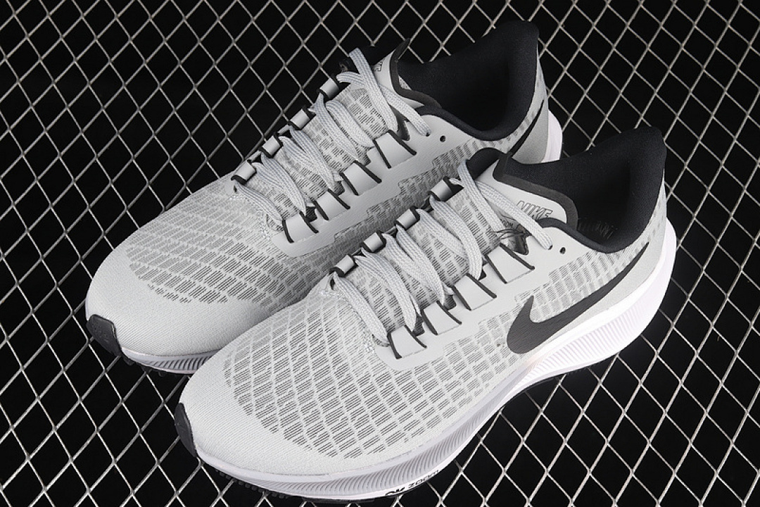 Nike [BQ9646-101]-[AIR ZOOM PEGASUS 37 WHITE/WOLF GREY/CUCUMBER CALM]-[MAN:39-45] - Image 11