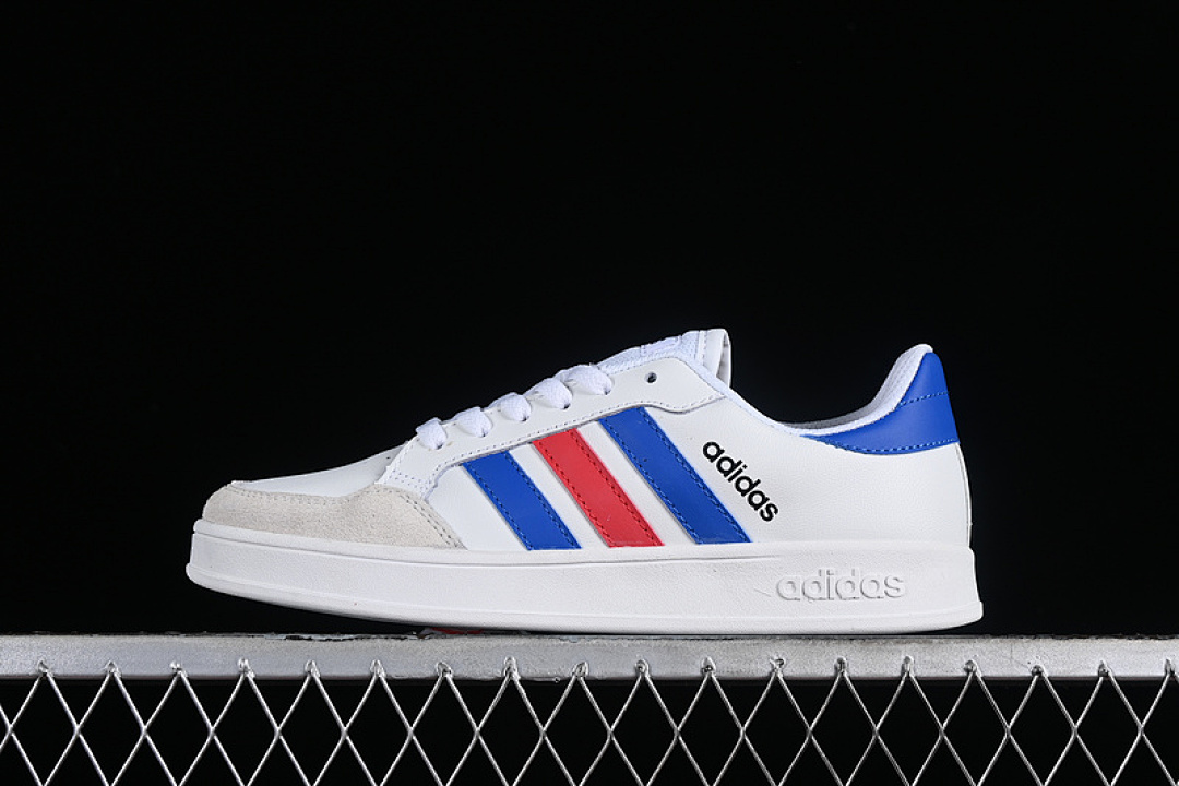 BREAKNET PLUS LOW CLOUD WHITE/ROYAL BLUE/VIVID RED · GX4196, photo 1