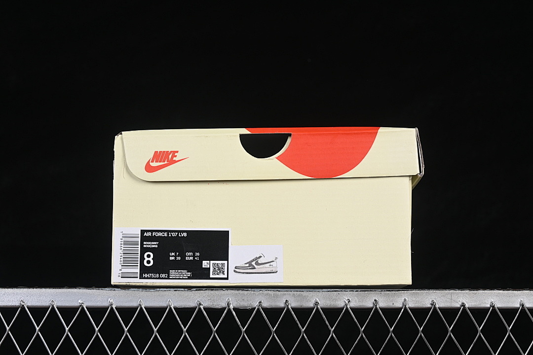 Nike [HH7518-082]-[AIR FORCE 1 07 LOW LOW-TOP CASUAL SNEAKERS WHITE/GREY]-[WOMAN:36-39]-[MAN:40-45] - Image 12