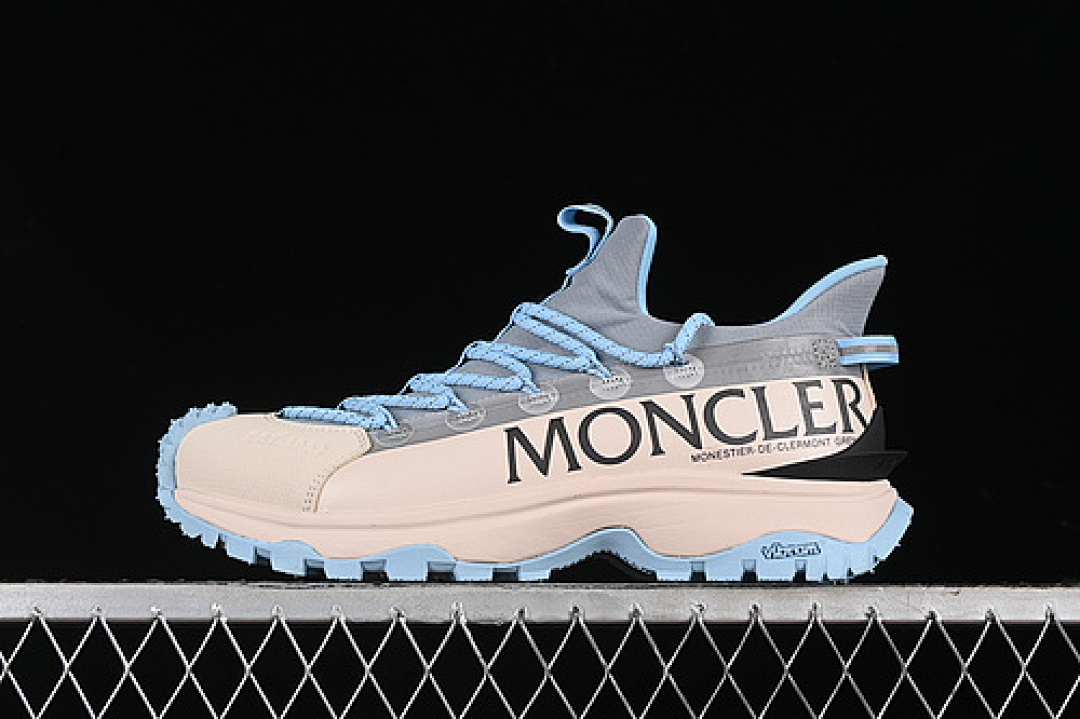 On Running [M00240M3457]-[MONCLER TRAILGRIP GTX GREY/BLUE/BLACK]-[WOMAN:36-39]-[MAN:40-46], photo 1