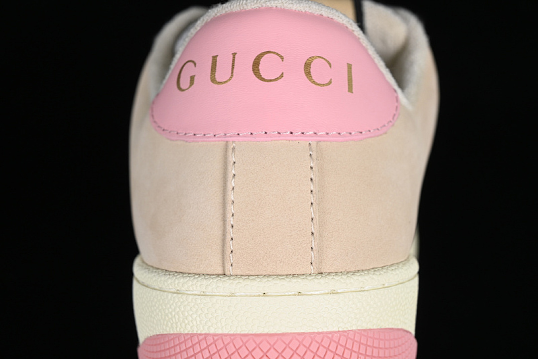 Gucci [9Y9209443]-[GU*CCI DISTRESSED SCREENER SNEAKER RED/GREEN/BROWN/PINK]-[WOMAN:35-39]-[MAN:40-44] - Image 5