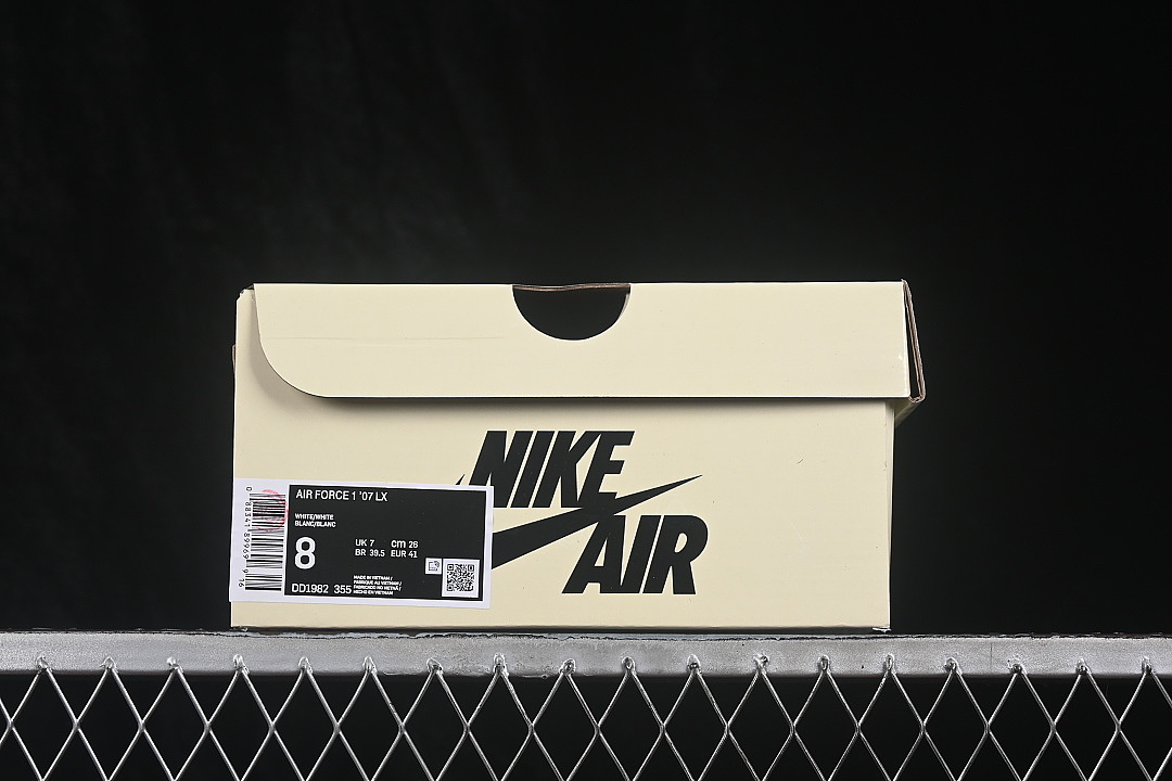 Nike [DD1982-355]-[AIR FORCE 1 07 LOW CASUAL SNEAKERS LIGHT GRAY/WHITE]-[WOMAN:36-39]-[MAN:40-45] - Image 11