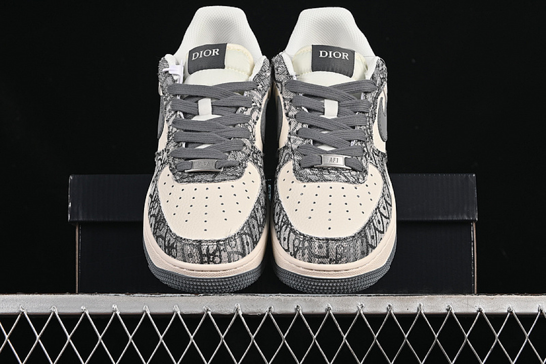 Nike [XS1958-580]-[AIR FORCE 1 07 LOW WHITE/GREY]-[WOMAN:36-39]-[MAN:40-45] - Image 13