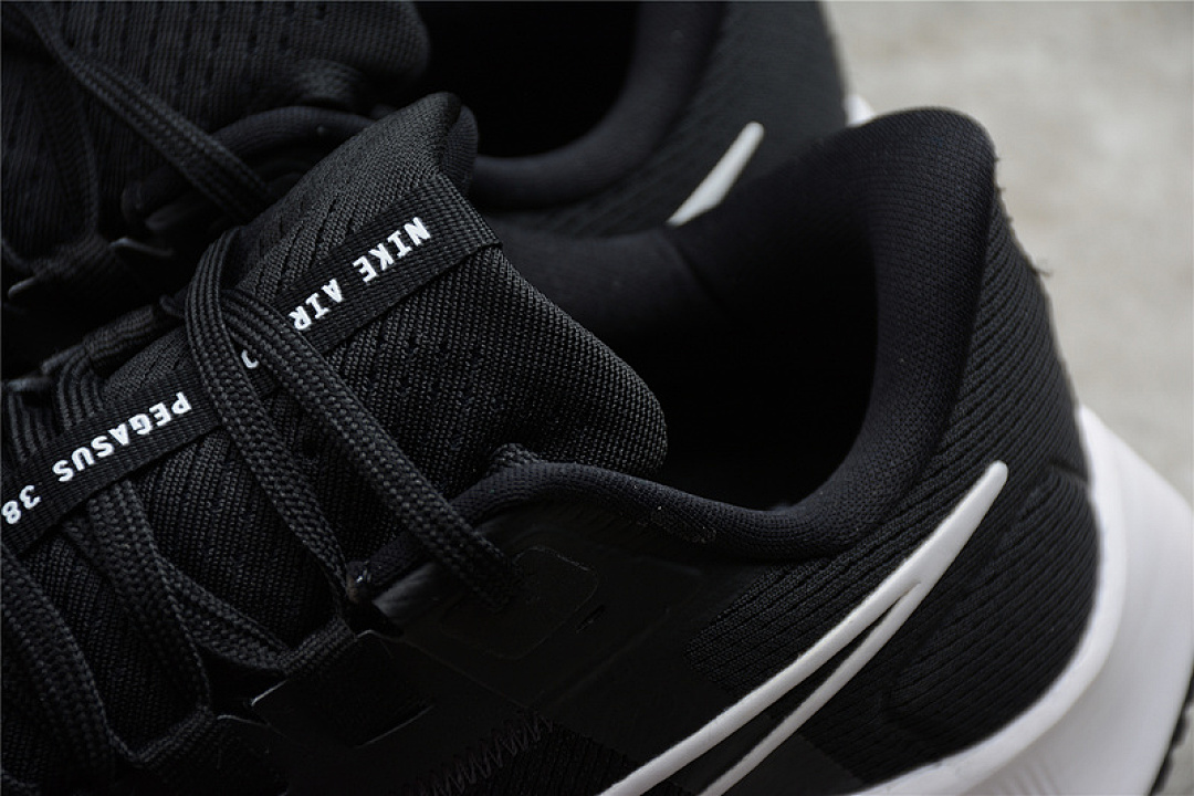 Nike [CZ1819-002]-[AIR ZOOM PEGASUS 38 BLACK/BLACK/WHITE]-[WOMAN:36-39]-[MAN:40-45] - Image 6