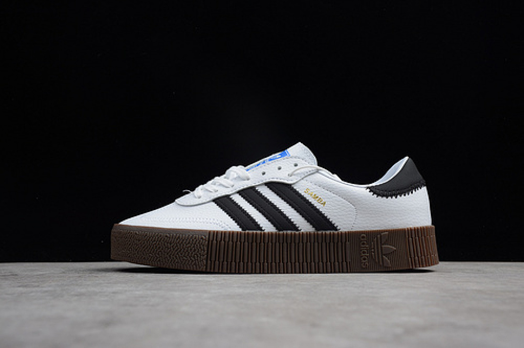 Adidas [AQ1134]-[SAMBAROSE CLOUD WHITE/CORE BLACK/GUM]-[WOMANl36-39 1/3]-[MAN:40-44]-[OG00116], photo 1