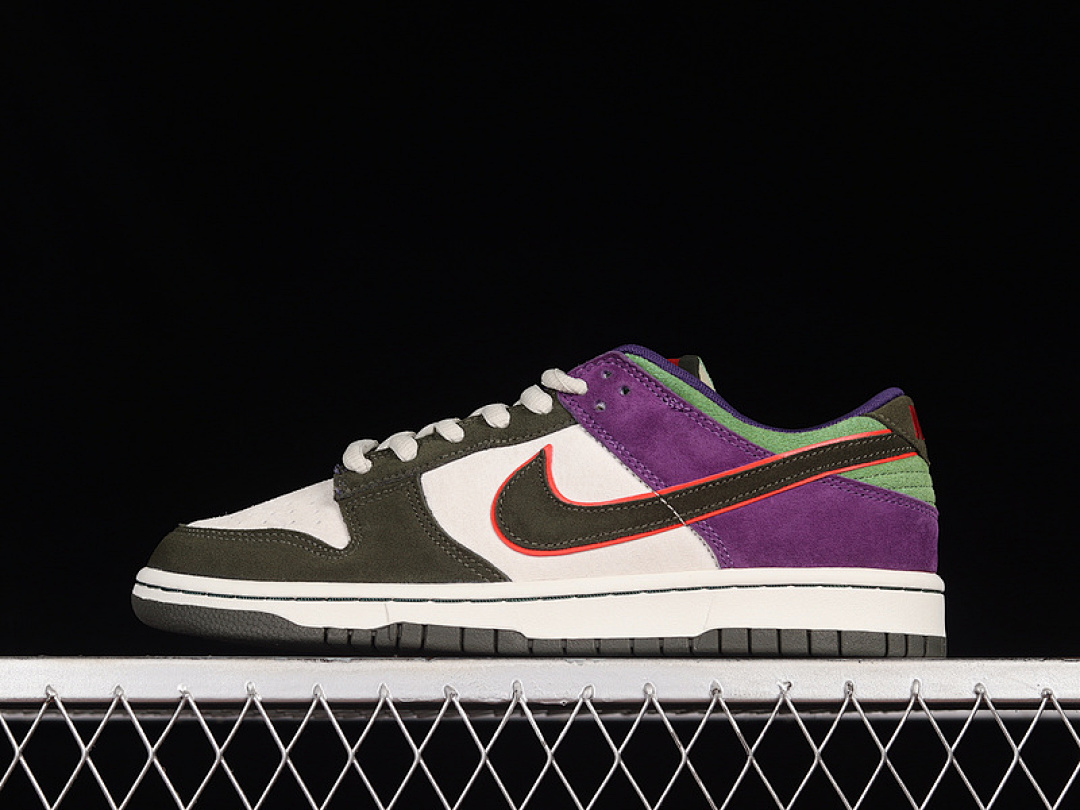 Purple [LF0039-023]-[OTOMO KATSUHIRO DUNK LOW "STEAMBOY OST" DARK GREY/PURPLE/GREEN]-[UNISEX:36-47.5], photo 1