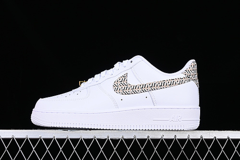 Nike Nike AIR FORCE 1 07 LOW WHITE/GREY/GOLD · DZ2709-100, photo 1