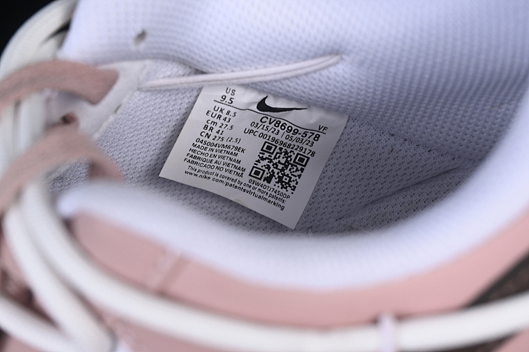 Nike [CV8688-578]-[AIR FORCE 1 07 LOW WHITE/PINK]-[WOMAN:36-39]-[MAN:40-45] - Image 6